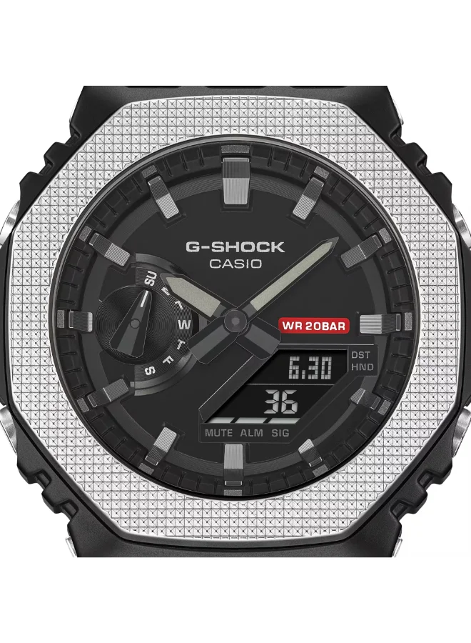 G-SHOCK Men's Stainless Steel Analog & Digital Watch GM-2100BM-1ADR - 44.4 mm